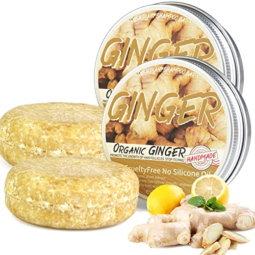 2Stück Ginger Hair Regrowth Shampoo Bar,Ingwer-Haarwuchs-Shampoo-Riegel,Solid Shampoo Bar,Shampoo Gegen Haarausfall, fördert Gesundes Haarwachstum 2Stück Ginger Hair Regrowth Shampoo Bar,Ingwer-Haarwuchs-Shampoo-Riegel,Solid Shampoo Bar,Shampoo Gegen Haarausfall, fördert Gesundes Haarwachstum