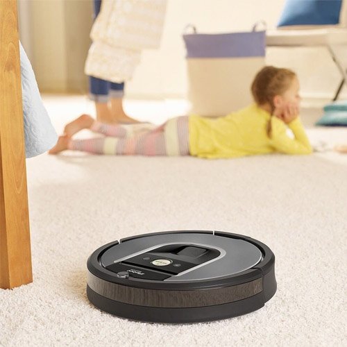 Robô Aspirador de Pó Inteligente Bivolt Roomba® 960 iRobot