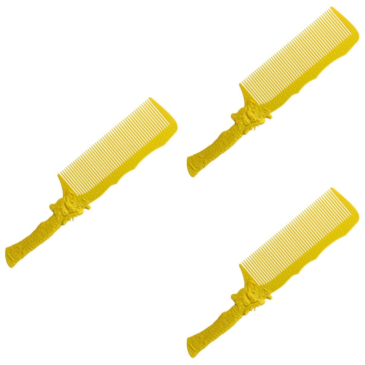 Peigne professionnel pour hommes adapté au coiffage salon et brosse de barbier