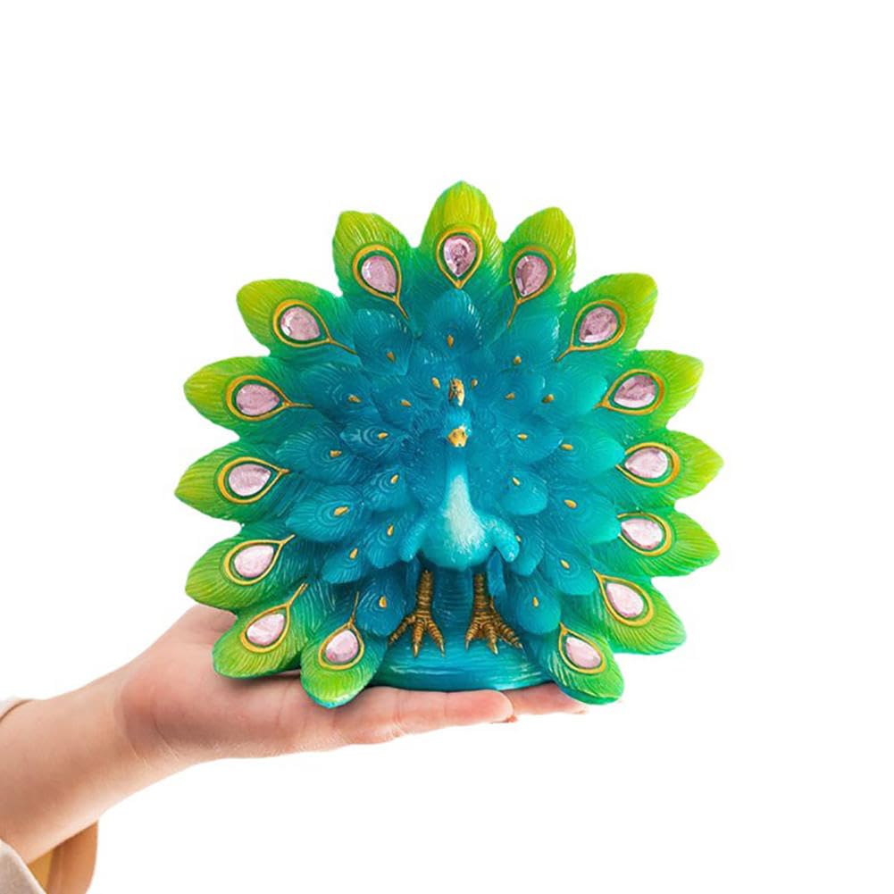 Paon changeant de couleur pour animaux de compagnie à thé et accessoires de salon
