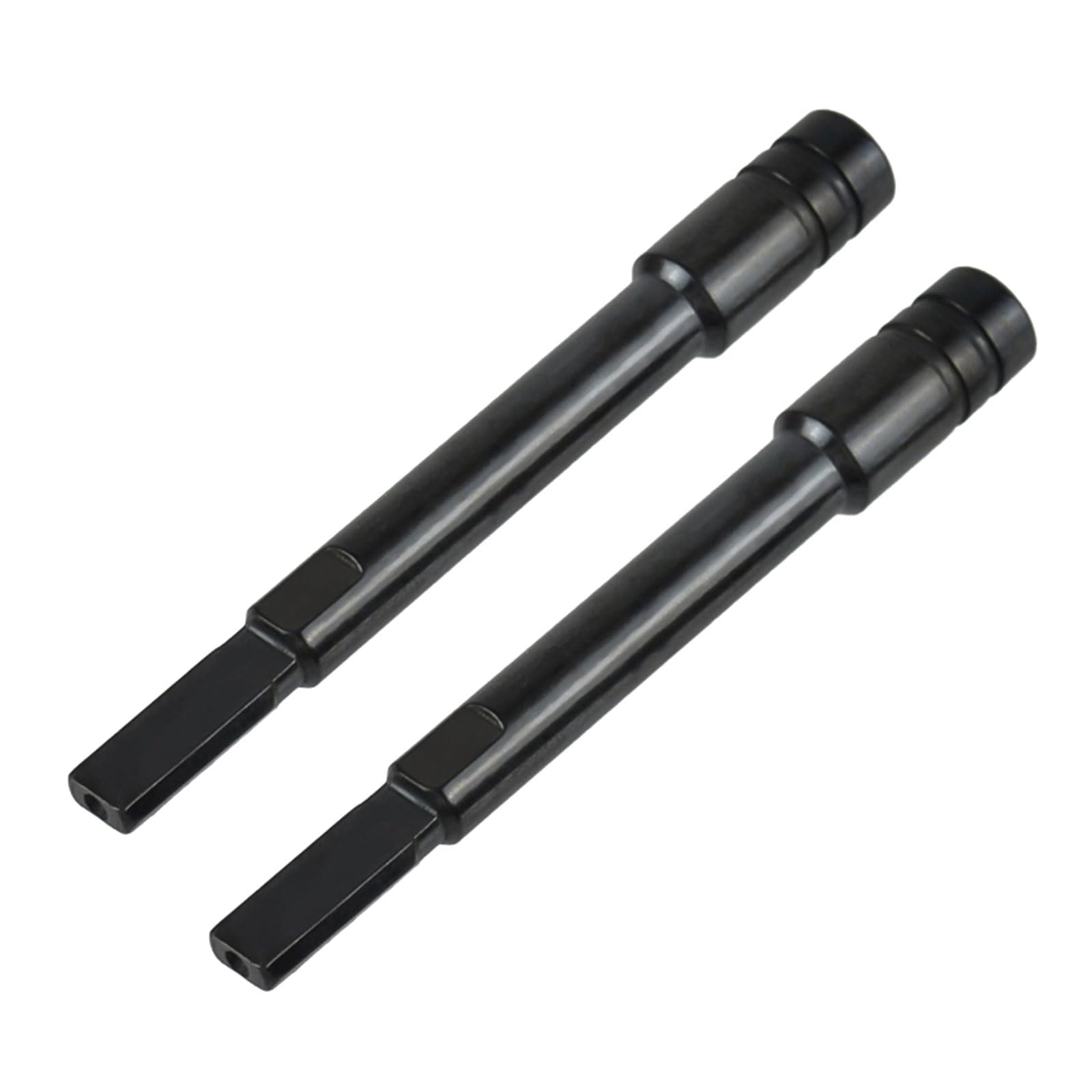 Extension Rods 2Pcs Round Flat Adapter 83mm Steel Tool Scene Hand Tool Accessory