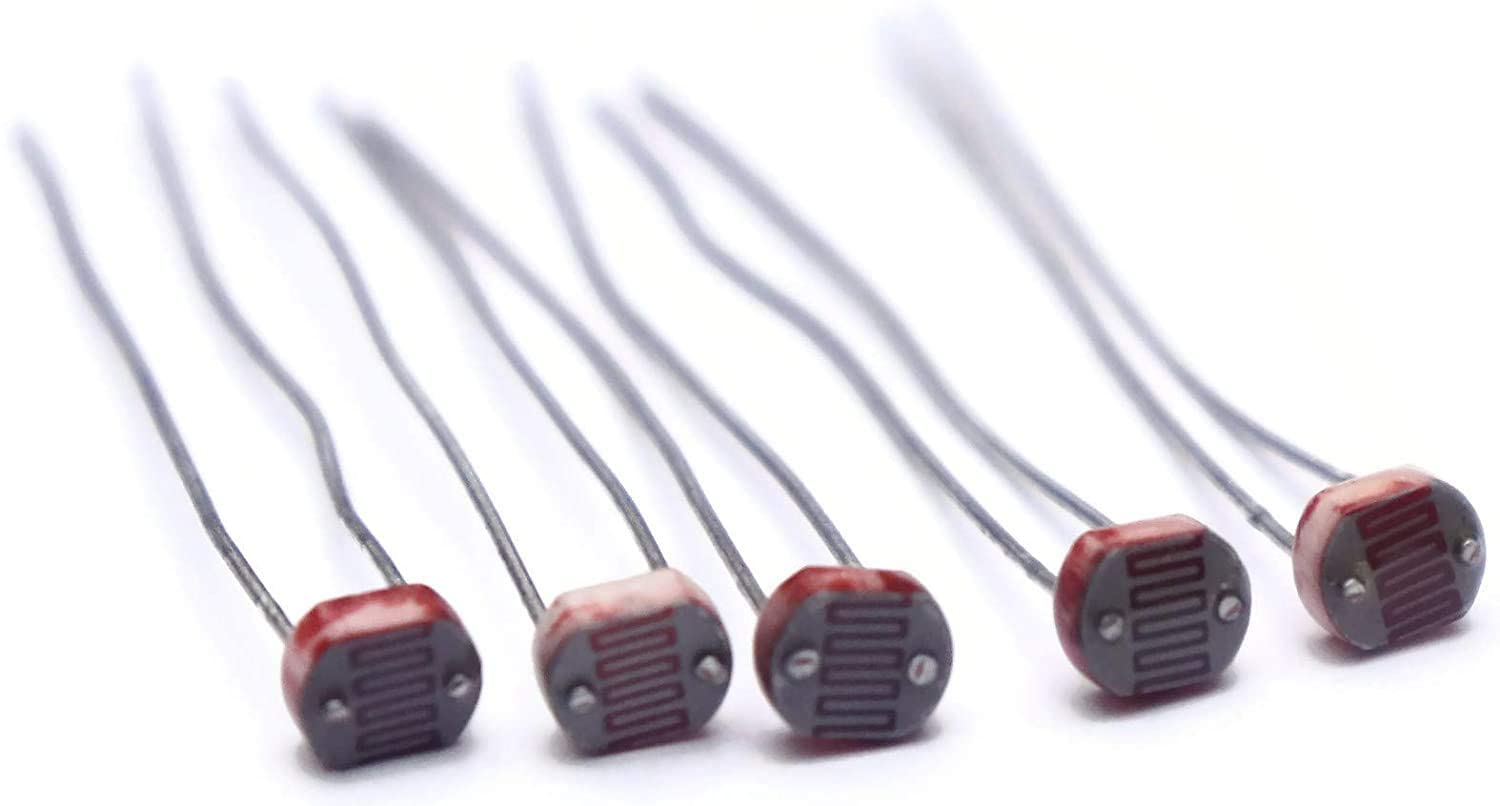 GoBagee Light Dependent Photoresistor LDR for Adriuno Raspberry Electronics Projects (Pack of 5 PC) (B0BJ66MRLD) Amazon Price History, Amazon Price Tracker