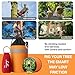 Arborist Throw Line Kit - Ultra Slick 166ft Polyester Rope with 11Oz Weight Throw Bag Low High Limb Throwing Adults Forestry Tree Trimming Cutting Gear