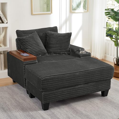 Sillón Plegable de Peluche Menta miniatura 5