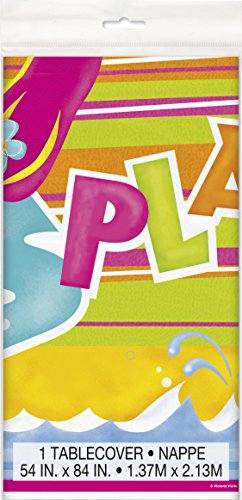 Pool Party Plastic Tablecloth, 84