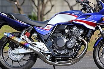 sp忠男 cb400sf 2本だし　two tail フルエキマフラー HONDA CB400SF(2BL-NC42) PURESPORT TwoTail TitanBlue｜SP忠男