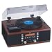 Teac LPR550-USB CD Recorder with Cassette Turntable (Walnut)