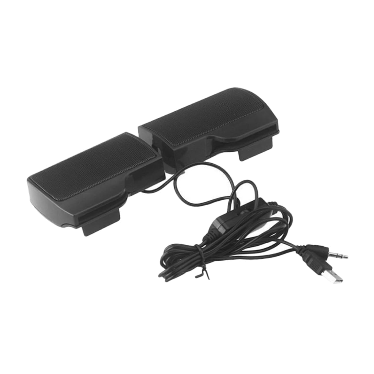 POPETPOP USB Clip Speaker Stylish Wired for Home Office High Performance USB Powered Design Easy to Install Compatible with Laptops Tablets