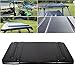 ECOTRIC Hard Top Roof Black Plastic Compatible with JD Gator 625 825i / Yamaha Rhino/Kawasaki Mule 4010 Teryx/Bobcat 3400 / Holland Rustler/Full Size Polaris Ranger