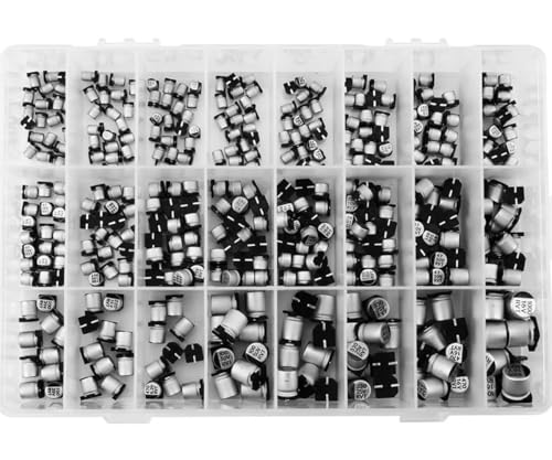 Condensateurs électrolytiques SMD 24V | Lot de 400 pièces en aluminium pour vos circuits