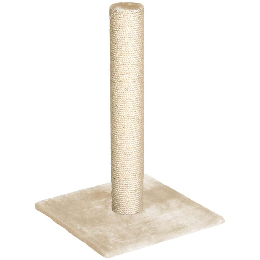 animallparadise - Griffoir Polset Large Couleur Beige 38 x 38 x 59 cm pour Chat