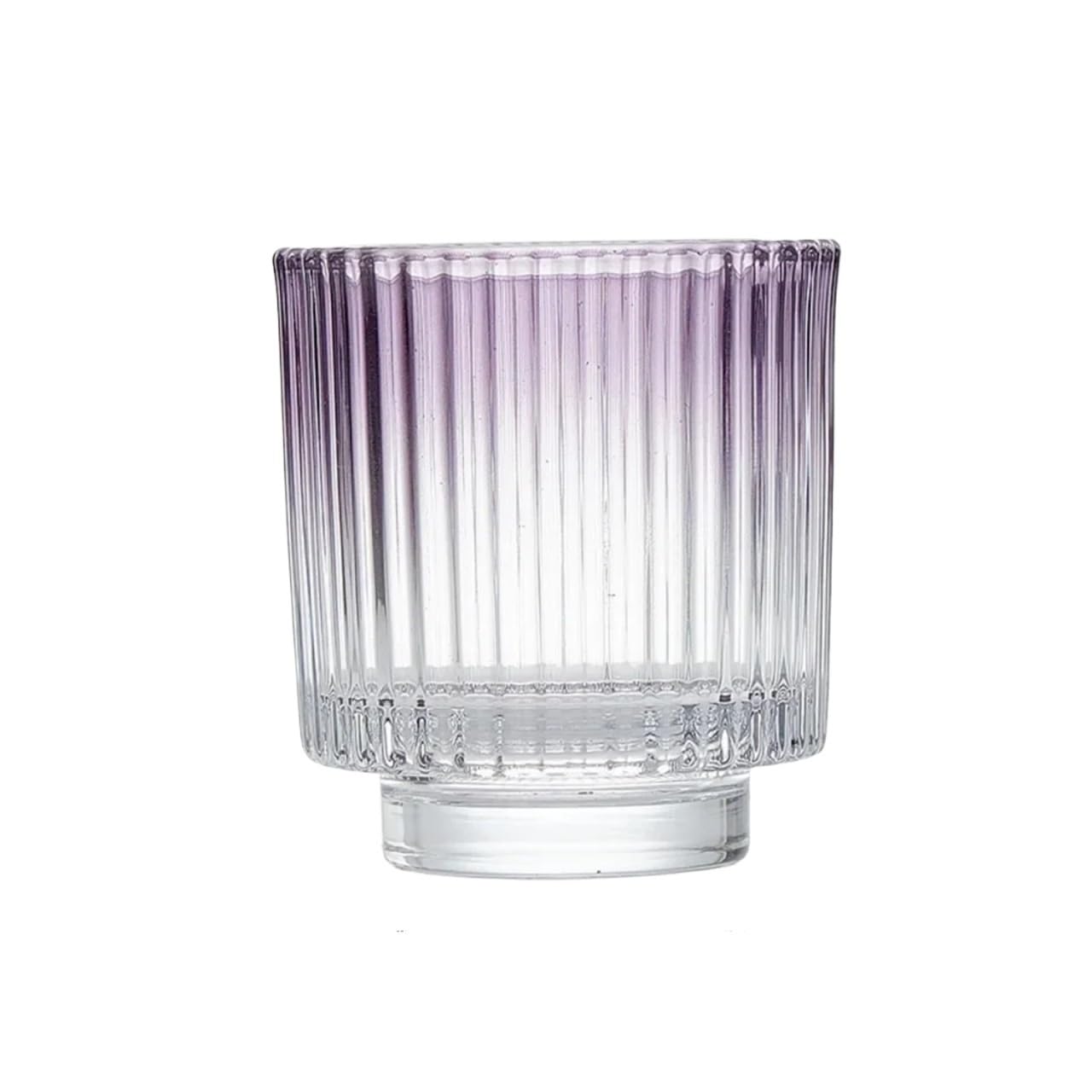 2PCS Glass Tealight Votive Candle Holders Living Room Simplicity Desktop Dinner Candlestick For Party Home Wedding Decorations(Color3)
