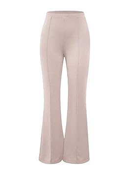 EUBUY Flare Pants for Women,Stretchy Flare High Waist Pants