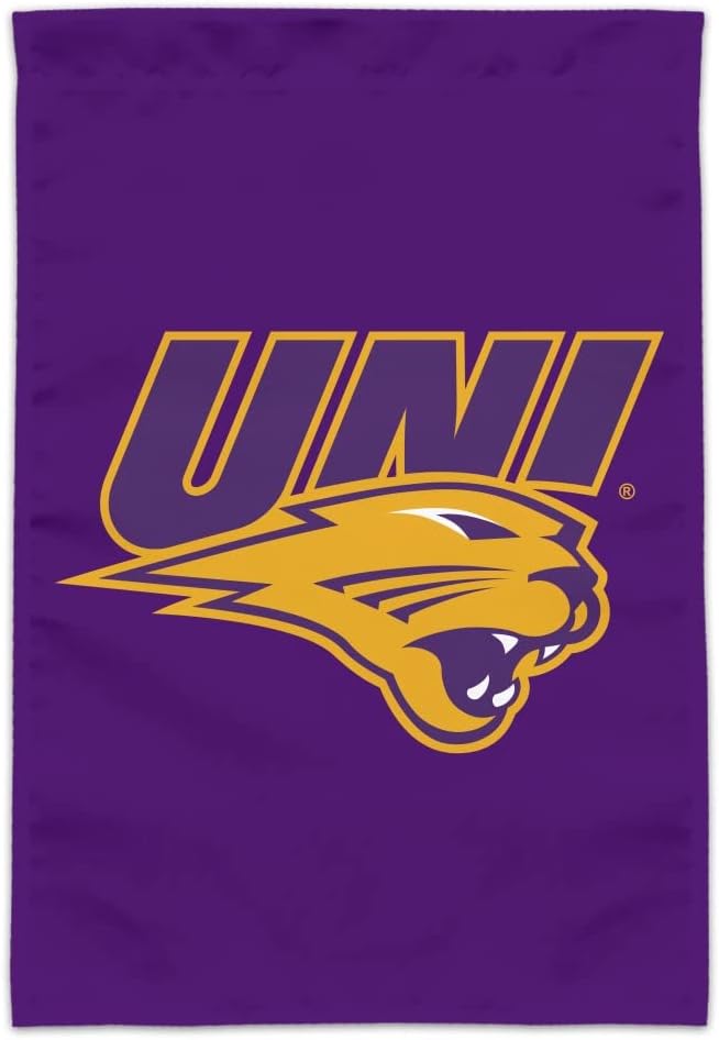 University of Northern Iowa Panthers Logo Garden Yard Flag