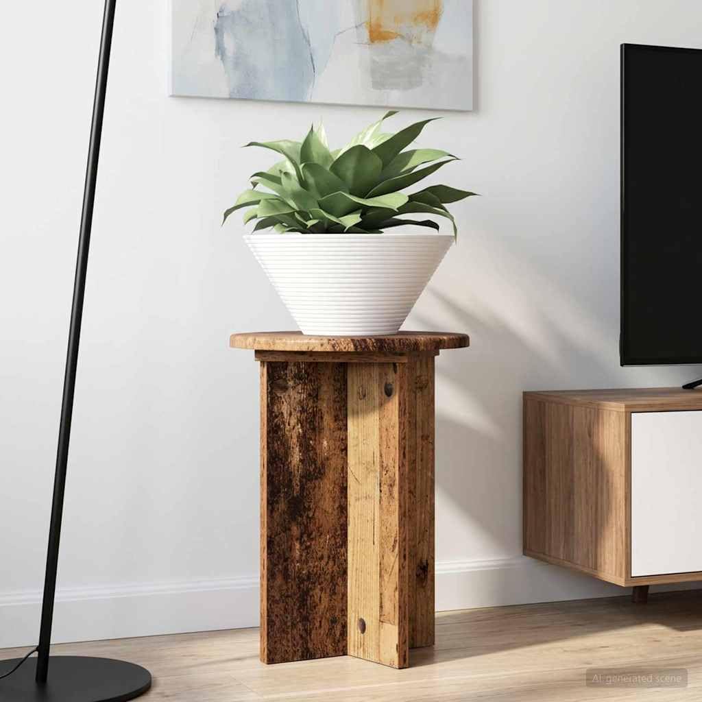Supporto per piante 2 pz. Legno invecchiato 40 cm