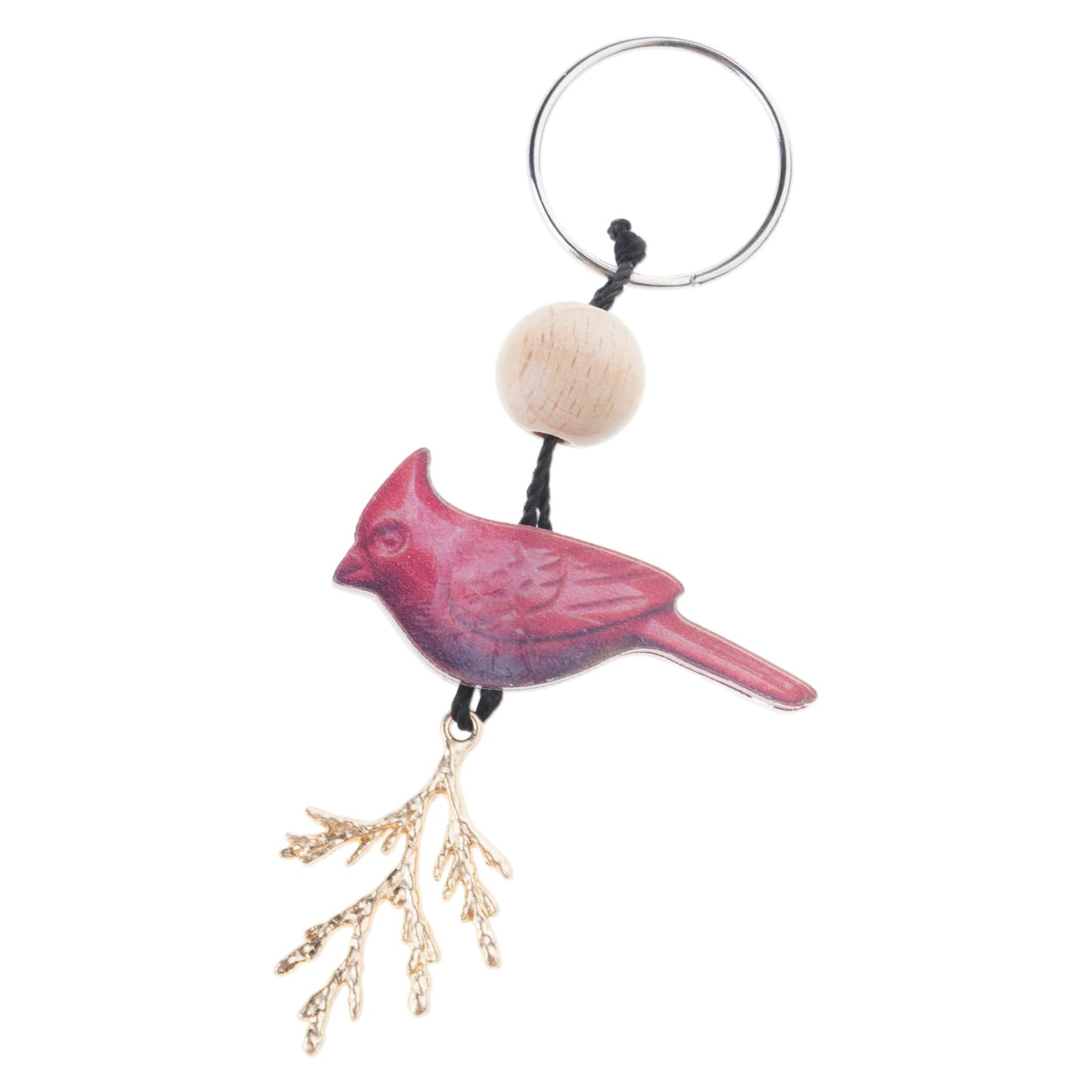 Kalttoy Amazonite Bird Keychain, Natrual Crystal Bird Keychain Spiritual Charm Bag Accessories Car Keyring Rear View Mirrour Charm Amazonite