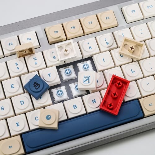 Teclas PBT de bajo perfil KBDiy para interruptores Cherry MX 4