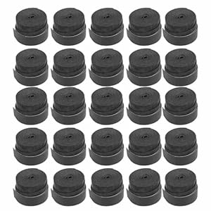 Yuezhongoo Rakieta Overgrips 25 szt. Czarne