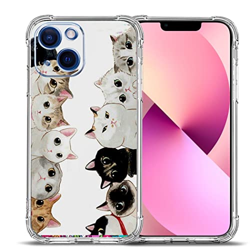 Coque iPhone 13 Pro Max chats mignons - Protection antichoc TPU