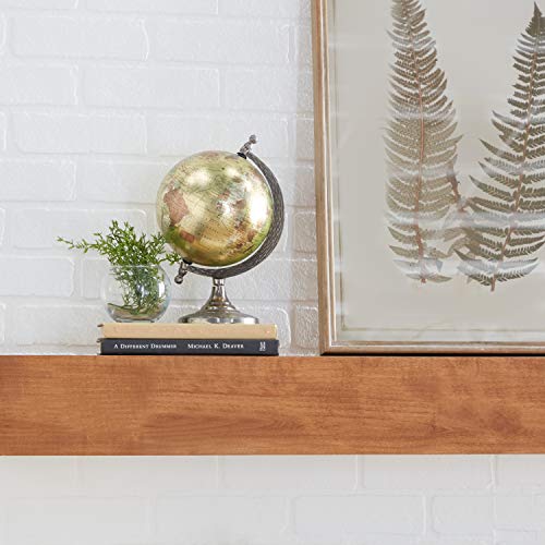 Deco 79 Aluminum Globe, 7" X 7" X 10", Brown #TOP23