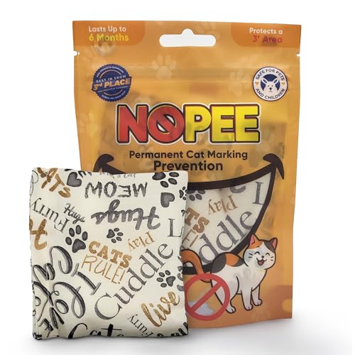 NOPEE Cat Marking Prevention - Indoor - Permanent - Effective - Stops Cats from Marking or Peeing -...