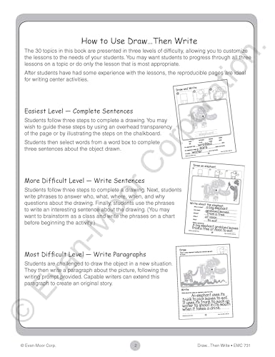 Draw...Then Write, Grades 1-3 - Image 2