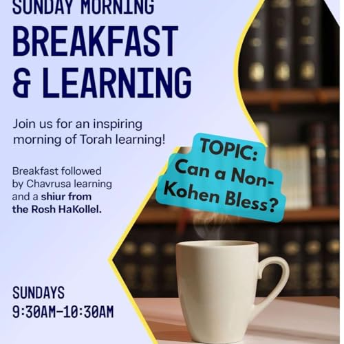 Sunday Halacha - Can a Non-Kohen Bless?