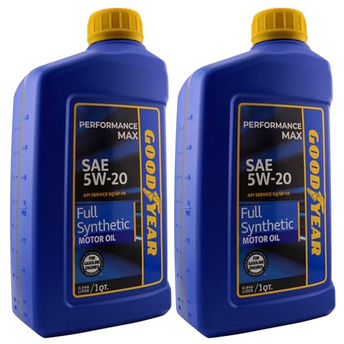 Aceite para motor sintético SAE 5W-20 Goodyear 2 litros