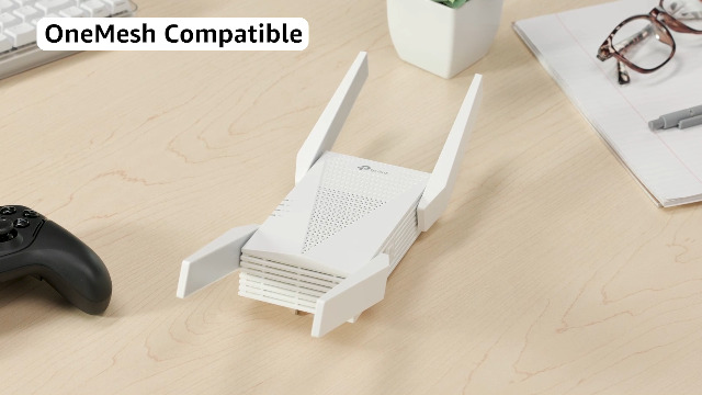 TP-Link RE815X AX5400 トライバンドWi-Fi 6中継器 TP-LINK 無線LAN中継器 AX5400 【Wi-Fi6/トライバンド/メッシュ