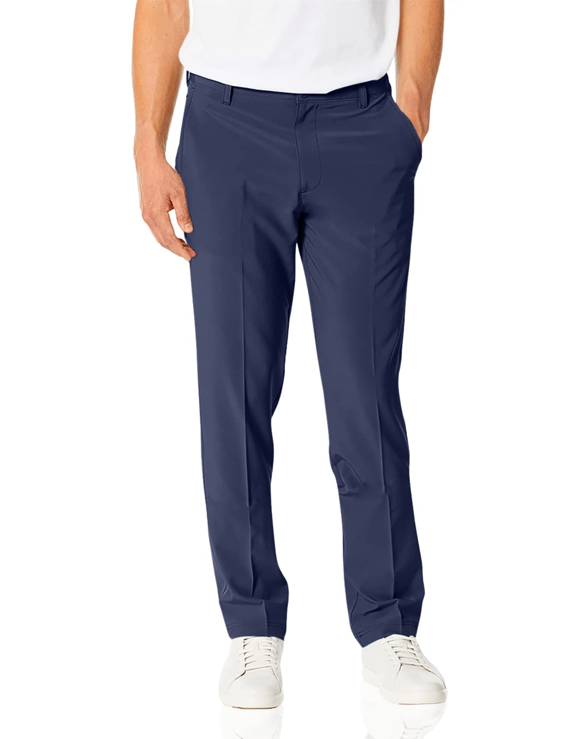 IZOD Mens Golf Swingflex StraightFit FlatFront Pants