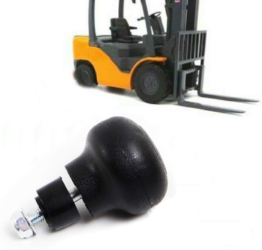 Anonyme soikoi 8mm Screw Steering Wheel Spinner Knob Turning Aid Ball Tractor Forklift Assembly Black