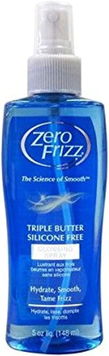 Zero Frizz Triple Butter Glossing Spray, 5 Ounce