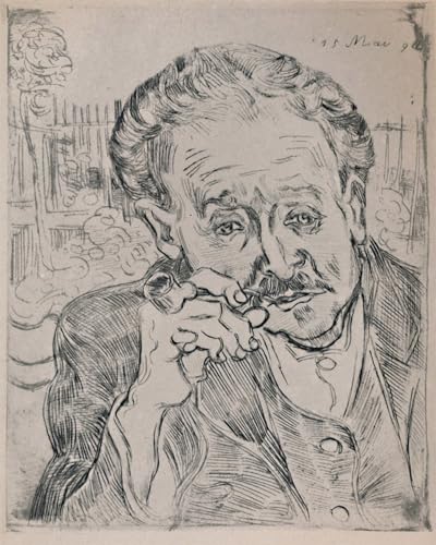 Tableau Toile Dr Gachet Van Gogh pour habiller un grand mur vide