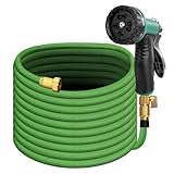 100FT Premium Garden Hose Ultra Lightweight Non Expanding...