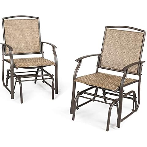 SFAREST Glider Chairs Set for Relaxation Cover