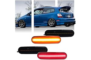 Smoked Side Marker Lights: 2002-2005 H-onda Civic Si EP3 4-piece Set