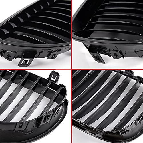 Grille de calandre sport double barre pour BMW E60 E61 03-09 - 4