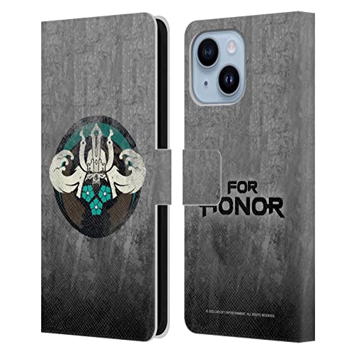 for Honor Samouraï Housse Cuir Multi-Position pour iPhone 14 Plus