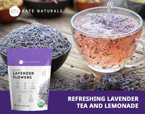 Kate Naturals Organic Dried Lavender Flowers