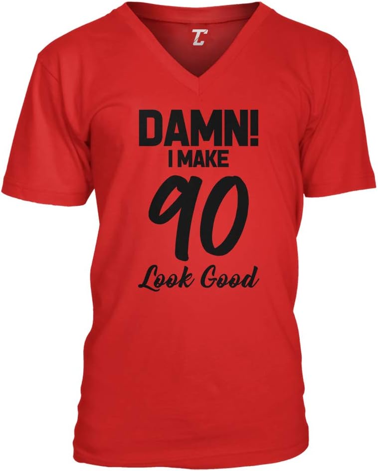 Tcombo Damn! I Make (Age) Look Good - Birthday Milestone Unisex V-Neck T-Shirt