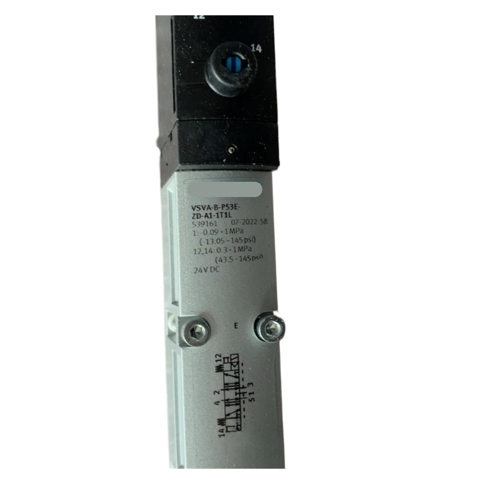 Électrovanne VSVA-B-P53E-ZD-A1-1T1L 539161 distributeur 5/3 voies 24V