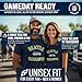 Team Fan Apparel NFL Adult Gameday T-Shirt - Cotton Blend - Tagless - Semi-Fitted - Unleash Your Team Spirit During Game Day (Seattle Seahawks - Navy, XX-Large)