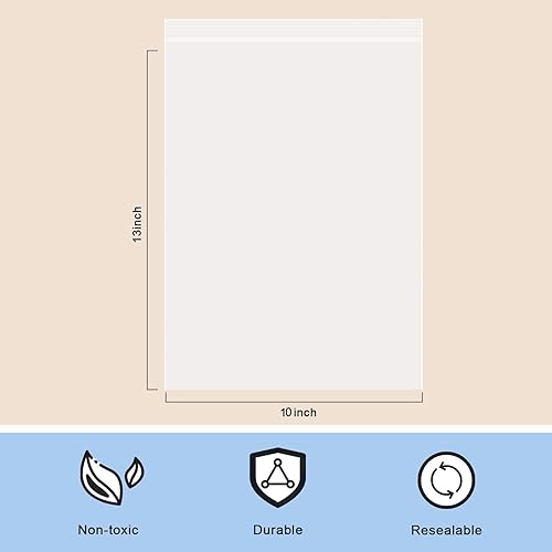 Miniatura 8 de joybest 500 bolsas Ziplock de plástico transparente (paquete de 200, 3 x 5 pulgadas)