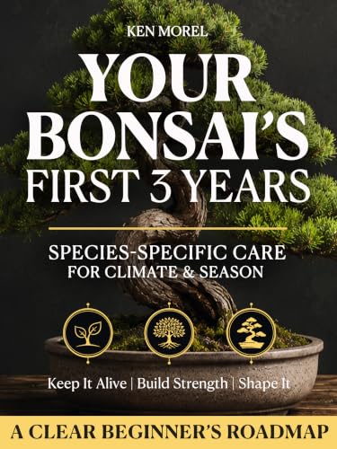 Your Bonsai’s First 3 Years: A Practical Roadmap to Keep it Alive & Thriving, Without Beginner Mistakes | Understand Your Tree, Know What to Do & When with Species-Specific Care for Climate & Season