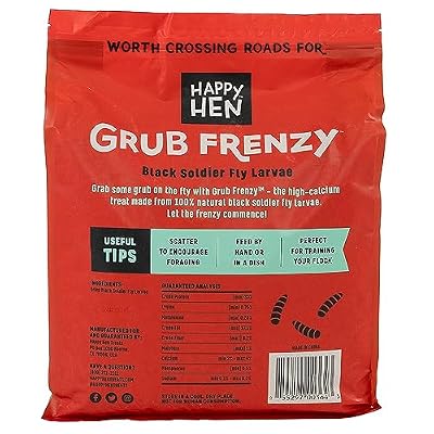 Happy Hen Grub Frenzy Globally Sourced 5 lb Chicken Treats