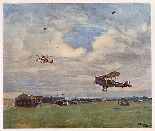 Art mural un aérodrome depuis le front de Lavery pour sublimer l'ambiance de votre salon