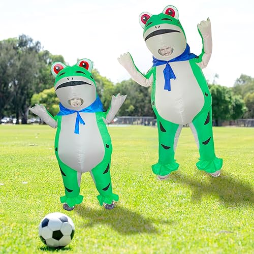 Disfraz Inflable de Rana Stegosaurus para Niños miniatura 6