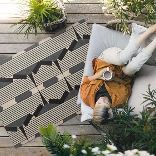 Tapis en vinyle 60x90 cm imperméable haut de gamme pour porche