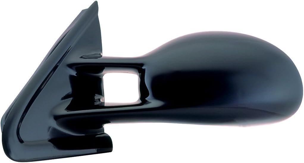Driver Side Mirror for Chrysler Cirrus, Dodge Stratus, Plymouth Breeze, Black, Non-Foldaway, Manual Remote