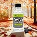 DMSO Pharmaceutial Grade 2 oz. Liquid, Pure 99.995% Purity, Low Odor, Non-Diluted, Dimethyl Sulfoxide in a Glass Bottle with Dropper